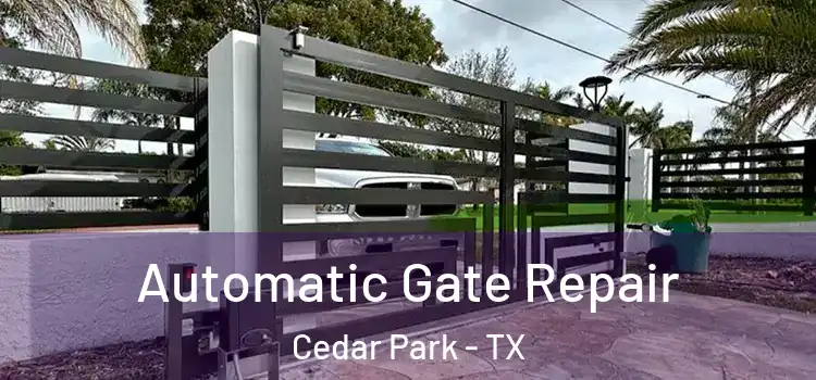 Automatic Gate Repair Cedar Park - TX